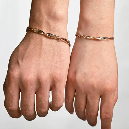 Ewig™ – Set personalisierter Armbänder