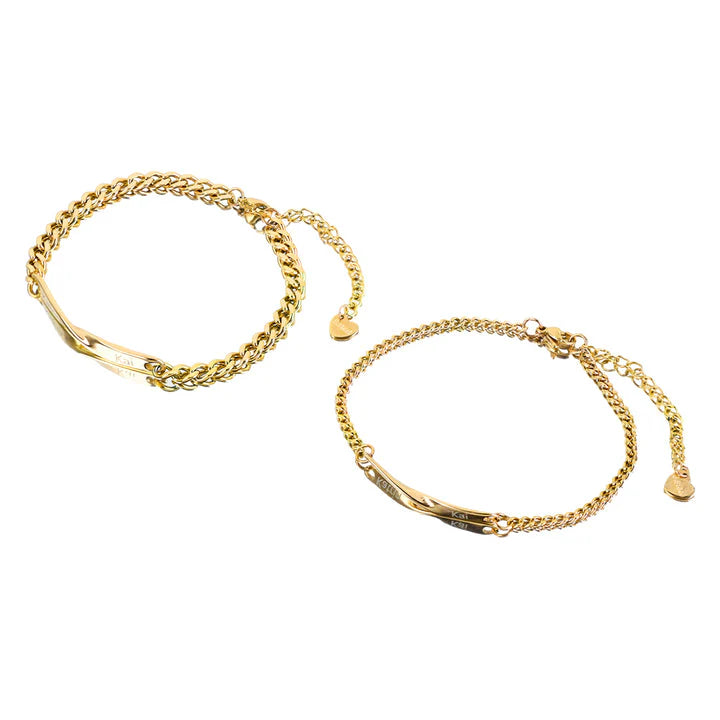 Ewig™ – Set personalisierter Armbänder
