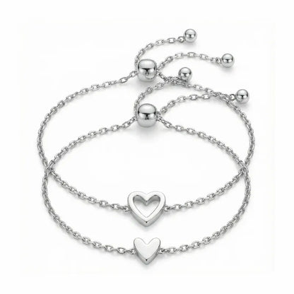VerbundeneHerzen™ – Passende Herz-Armbänder Mutter-Tochter