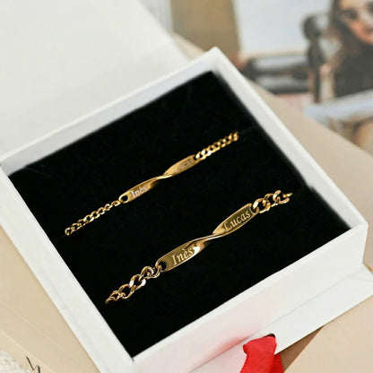 Ewig™ – Set personalisierter Armbänder
